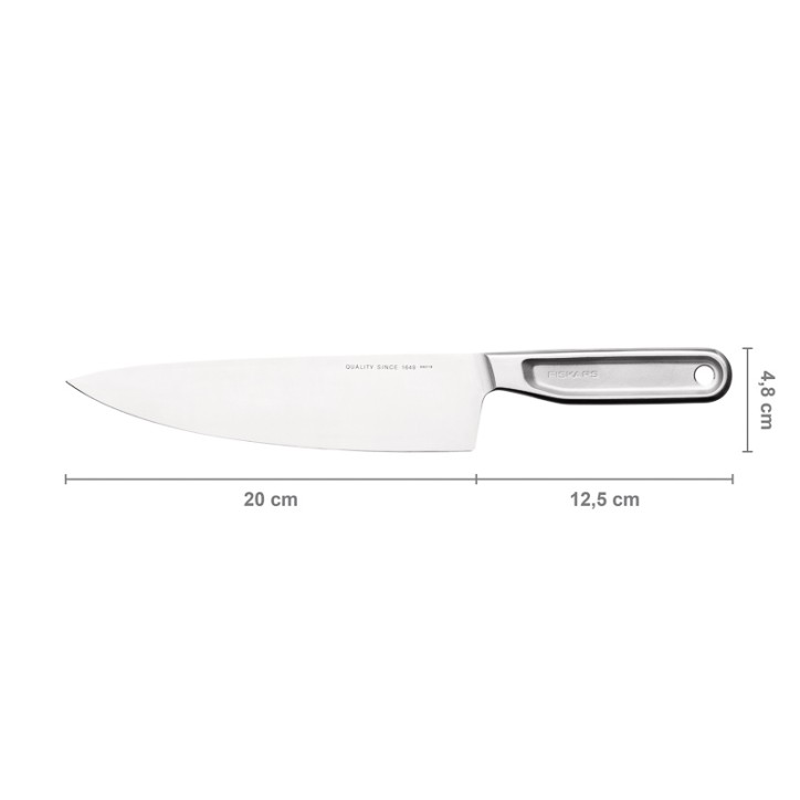 Nóż szefa kuchni, duży 20 cm All Steel Nóż szefa kuchni, duży 20 cm All Steel