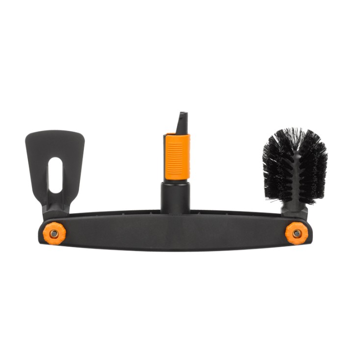 Szczotka do rynien QuikFit™ ze skrobakiem Szczotka do rynien QuikFit™ ze skrobakiem