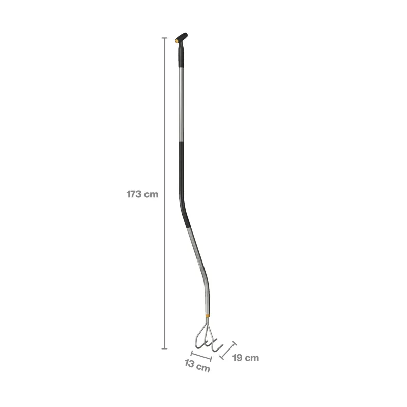 Kultywator, wygięty trzonek Ergonomic