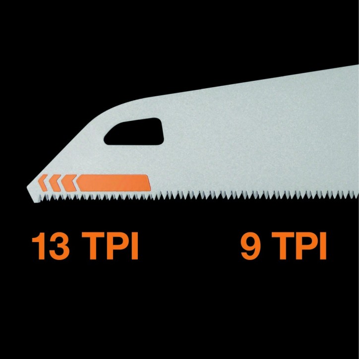 Piła ręczna PowerTooth™ 500 mm 9tpi Piła ręczna PowerTooth™ 500 mm 9tpi