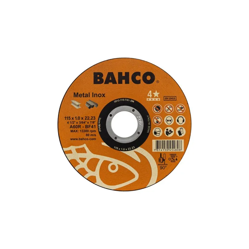 Tarcza do cięcia BAHCO 125-1.6mm Tarcza do cięcia BAHCO 125-1.6mm