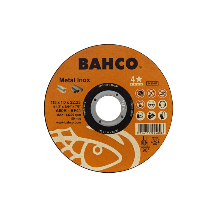 Tarcza do cięcia BAHCO 125-1.6mm Tarcza do cięcia BAHCO 125-1.6mm