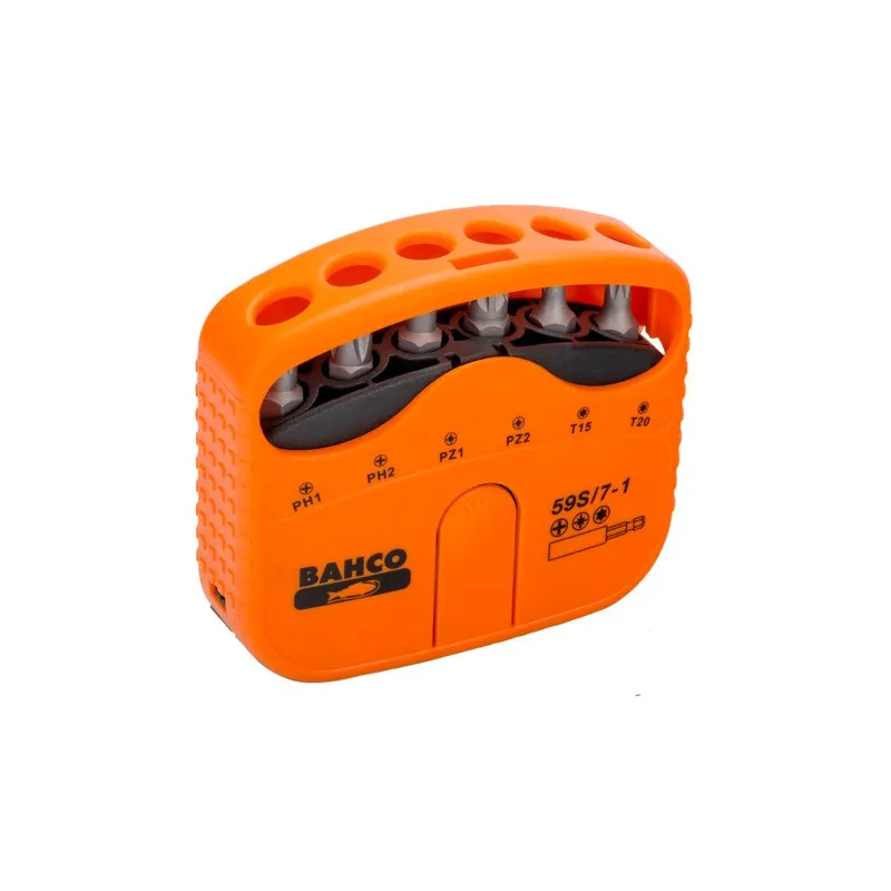 Zestaw bitów BAHCO 7 szt. Zestaw bitów BAHCO 7 szt.