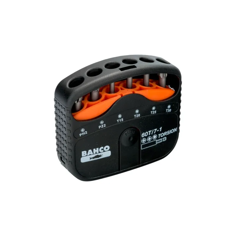 Zestaw bitów BAHCO torsion 7 szt. Zestaw bitów BAHCO torsion 7 szt.