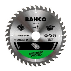 Piła tarczowa BAHCO do drewna do przecinarek tarczowych przenośnych i stołowych 140mm, zgrubne drewn