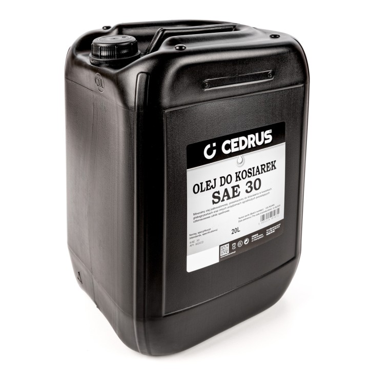 Olej CEDRUS SAE30 API-SG 20 L Olej CEDRUS SAE30 API-SG 20 L