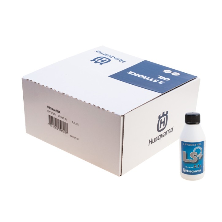 Olej Husqvarna LS+ 0.1L 25szt. w kartonie Olej Husqvarna LS+ 0.1L 25szt. w kartonie