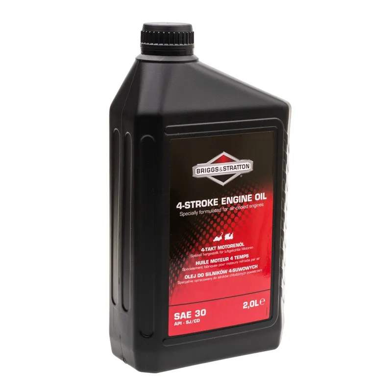 Olej B&S SAE30 2.0 L czterosuw 9 szt. w kartonie ORYGINALNY Olej B&S SAE30 2.0 L czterosuw 9 szt. w kartonie ORYGINALNY