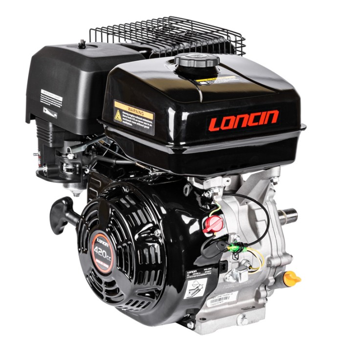 Silnik Loncin G420F-I wał poziomy 25.4 mm / 88,5 mm Silnik Loncin G420F-I wał poziomy 25.4 mm / 88,5 mm