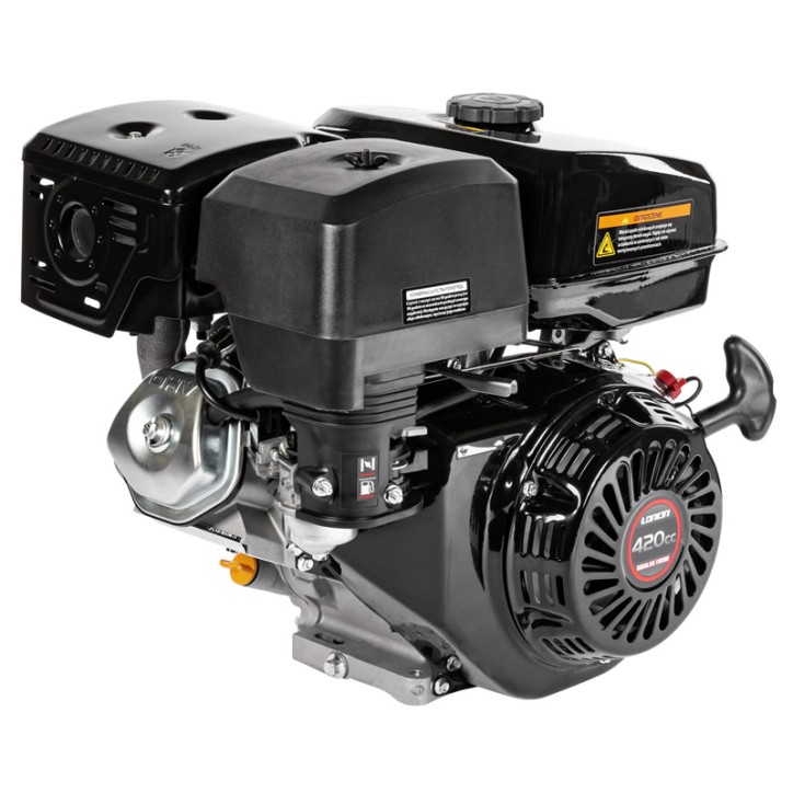 Silnik Loncin G420F-A wał poziomy 25 mm / 60 mm Silnik Loncin G420F-A wał poziomy 25 mm / 60 mm
