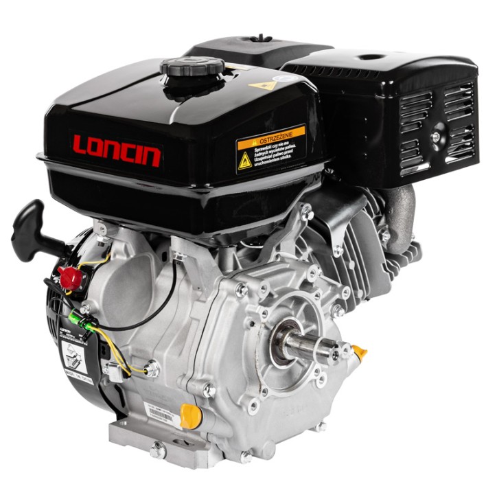 Silnik Loncin G420F-A wał poziomy 25 mm / 60 mm Silnik Loncin G420F-A wał poziomy 25 mm / 60 mm