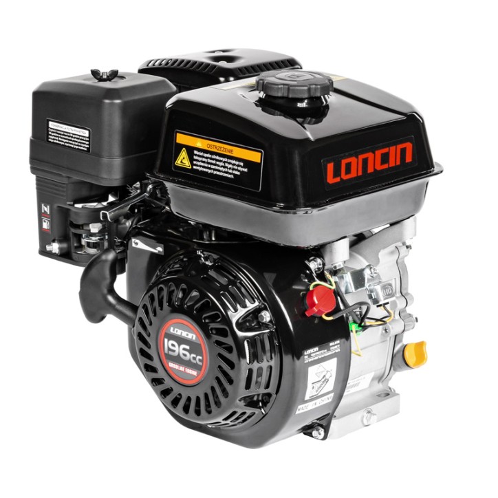 Silnik Loncin G200F-A-S wał poziomy 20 mm / 50 mm Silnik Loncin G200F-A-S wał poziomy 20 mm / 50 mm