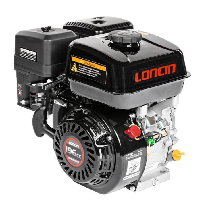 Silnik Loncin G200F-R-S wał poziomy 19,05 mm / 58 mm Silnik Loncin G200F-R-S wał poziomy 19,05 mm / 58 mm