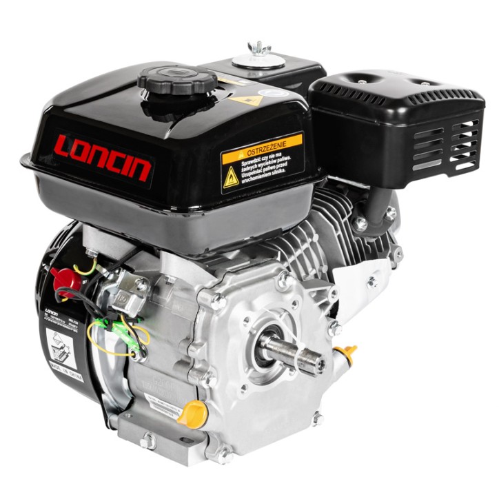 Silnik Loncin G200F-R-M wał poziomy 19,05 mm / 58 mm Silnik Loncin G200F-R-M wał poziomy 19,05 mm / 58 mm