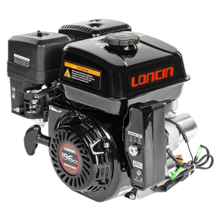 Silnik Loncin G200FD-A wał poziomy 20 mm / 50 mm Silnik Loncin G200FD-A wał poziomy 20 mm / 50 mm