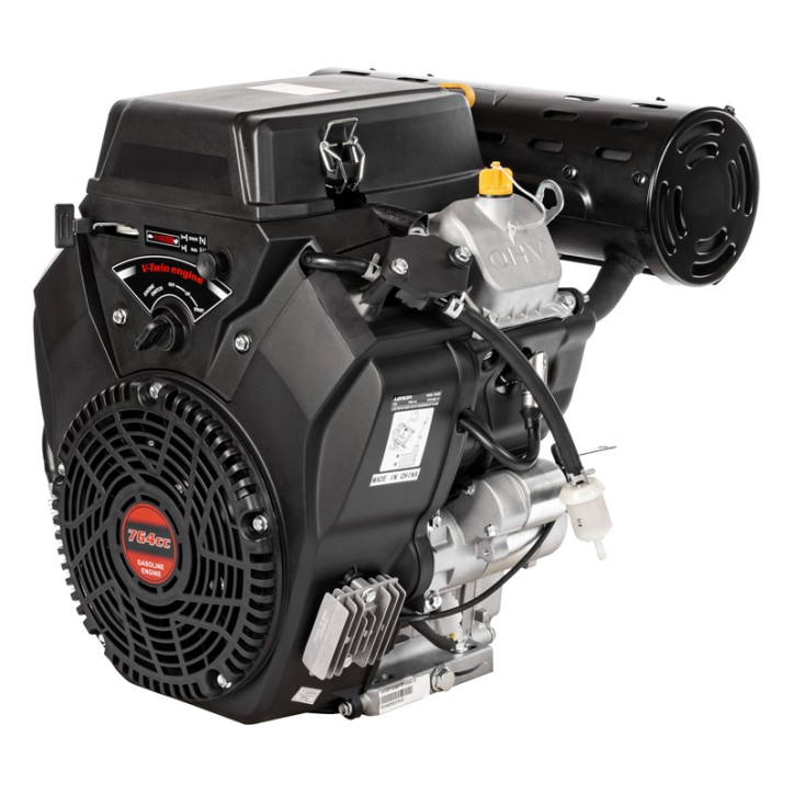 Silnik Loncin LC2V80FD-A wał poziomy 25,4 mm / 80 mm Silnik Loncin LC2V80FD-A wał poziomy 25,4 mm / 80 mm