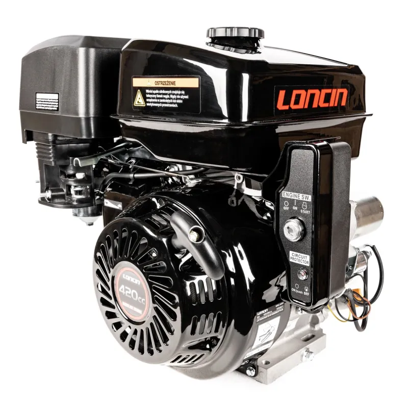 Silnik Loncin G420FD-I wał poziomy 25.4 mm / 88,5 mm Silnik Loncin G420FD-I wał poziomy 25.4 mm / 88,5 mm