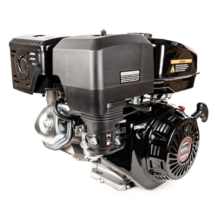 Silnik Loncin G390F-L wał poziomy 22,2 mm / 105 mm stożek Silnik Loncin G390F-L wał poziomy 22,2 mm / 105 mm stożek