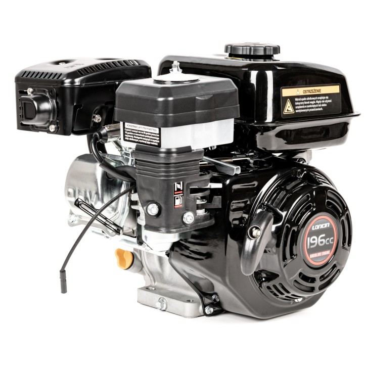 Silnik Loncin G200F-R wał poziomy 19,05 mm / 62 mm z dod. wałkiem Silnik Loncin G200F-R wał poziomy 19,05 mm / 62 mm z dod. wałkiem