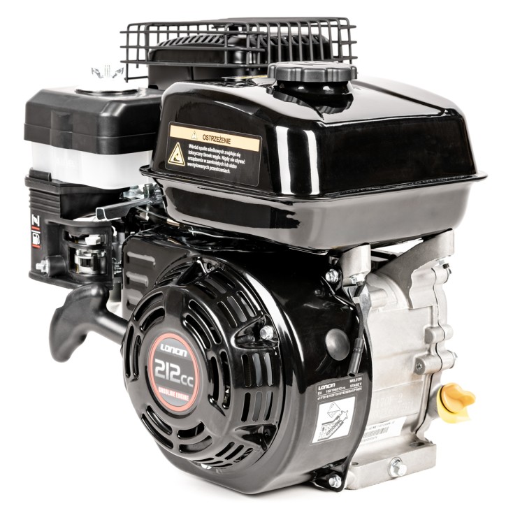 Silnik Loncin LC170F-2 GL wał poziomy 25 mm / 32 mm Silnik Loncin LC170F-2 GL wał poziomy 25 mm / 32 mm