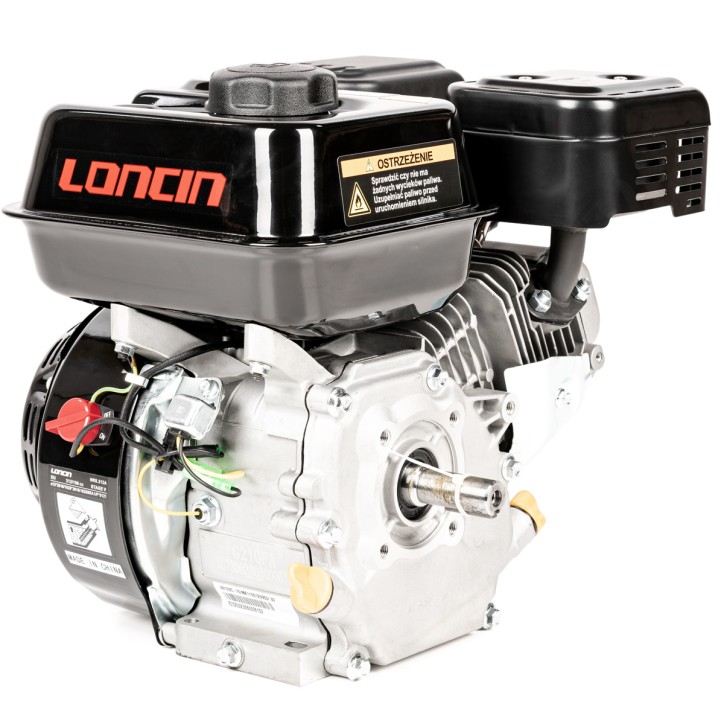 Silnik Loncin G210FA-A wał poziomy 20 mm / 52 mm Silnik Loncin G210FA-A wał poziomy 20 mm / 52 mm
