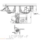 Silnik Loncin LC1P75F-F wał pionowy 22,2 mm / 80 mm Silnik Loncin LC1P75F-F wał pionowy 22,2 mm / 80 mm