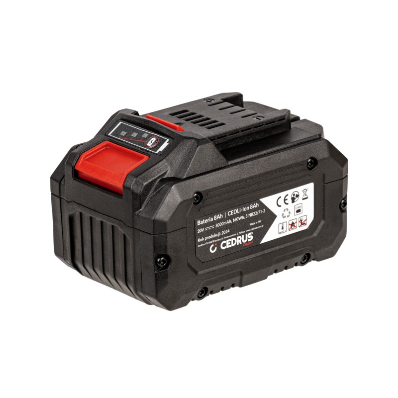 Bateria Cedrus CEDLI-ION 8AH Cedrus 20V