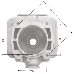 Cylinder Stihl TS410 TS420 /50mm/ kpl. METEOR