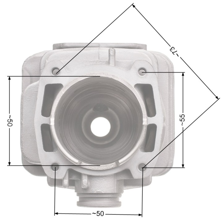 Cylinder Stihl TS410 TS420 /50mm/ kpl. METEOR Cylinder Stihl TS410 TS420 /50mm/ kpl. METEOR