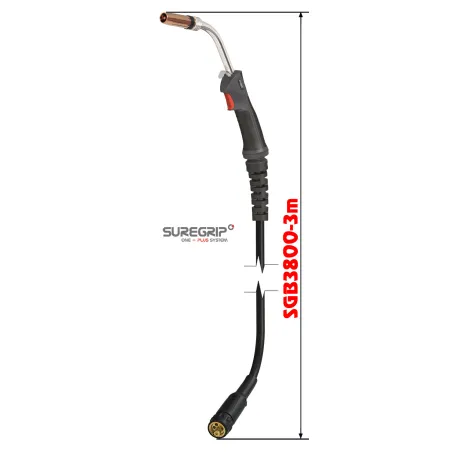 MIG UCHWYT SPAWALNICZY PARKER SUREGRIP ERGO 3800 PAK X 3m