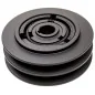 Sprzęgło zagęszczarki 2 paski 17 mm, średnica 148 mm