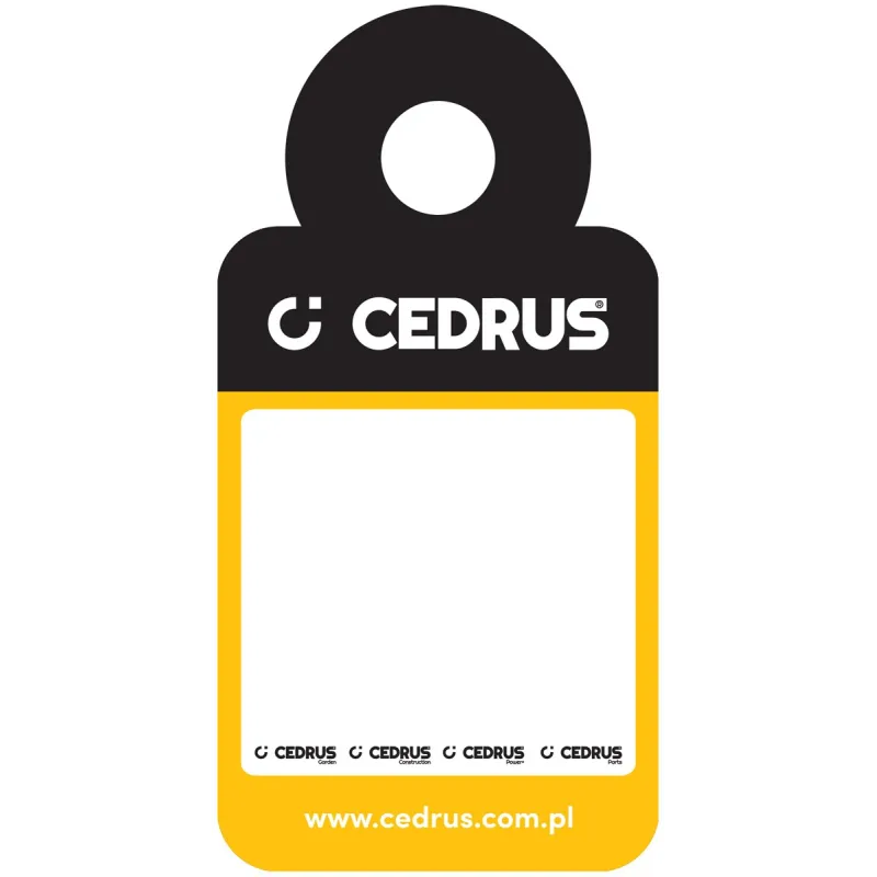 Zawieszka towarowa Cedrus Garden Zawieszka towarowa Cedrus Garden