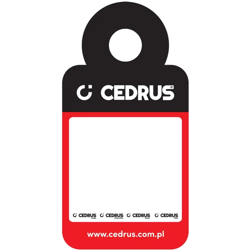 Zawieszka towarowa Cedrus Garden Zawieszka towarowa Cedrus Garden