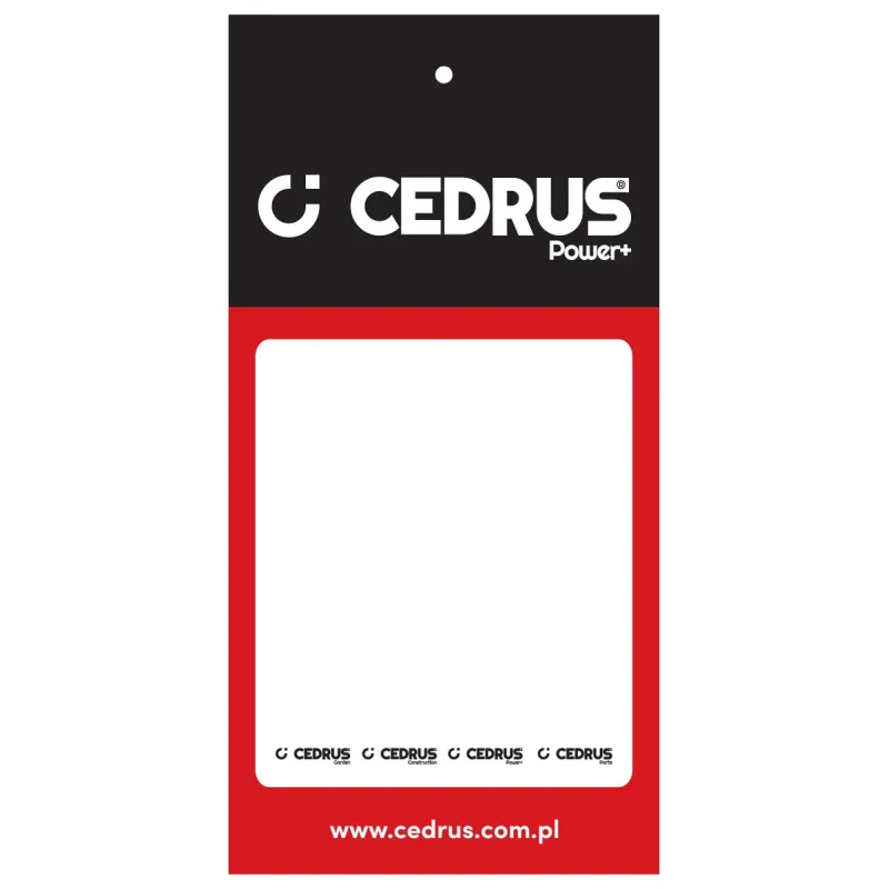 Zawieszka towarowa Cedrus Garden Zawieszka towarowa Cedrus Garden