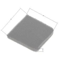 Filtr powietrza Cedrus gąbka nożyce NZ01