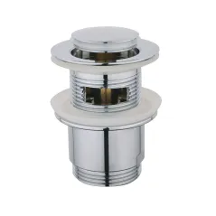 Korek klik-klak 1 1/4" DN 37 mm mosiężny Duro z przelewem chrom