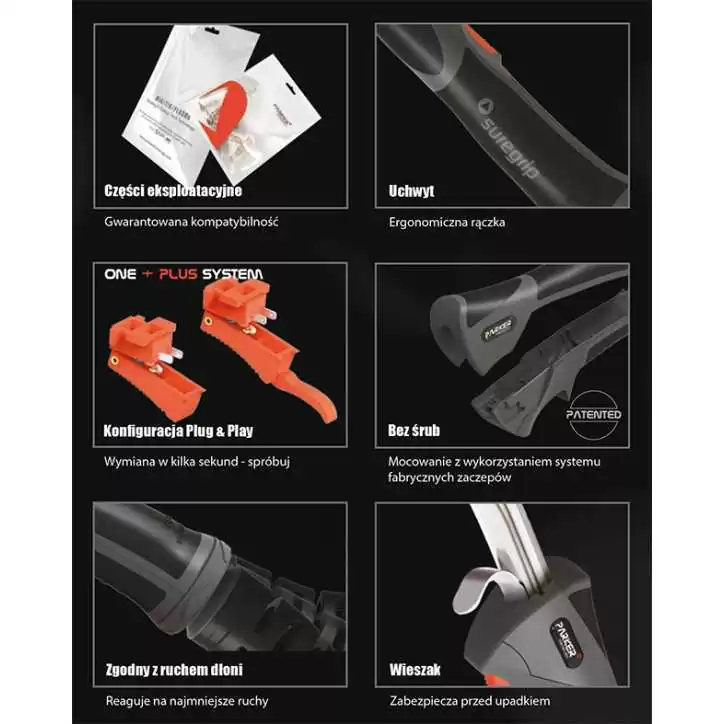 MIG UCHWYT SPAWALNICZY PARKER SUREGRIP ERGO 2500 FLEX 4m MIG UCHWYT SPAWALNICZY PARKER SUREGRIP ERGO 2500 FLEX 4m