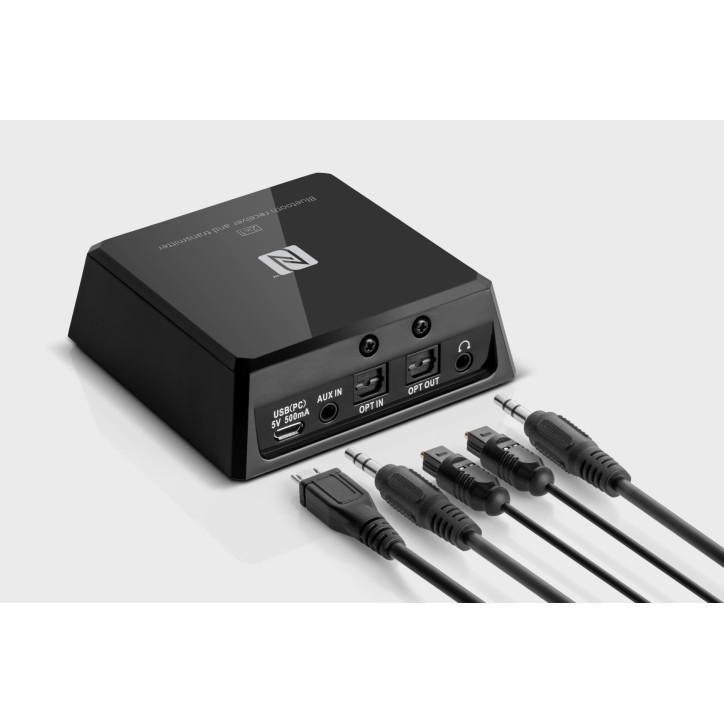 2w1 Odbiornik i Nadajnik Bluetooth HiFi Audio ( Apt-X , NFC ) model BT-1 2w1 Odbiornik i Nadajnik Bluetooth HiFi Audio ( Apt-X , NFC ) model BT-1