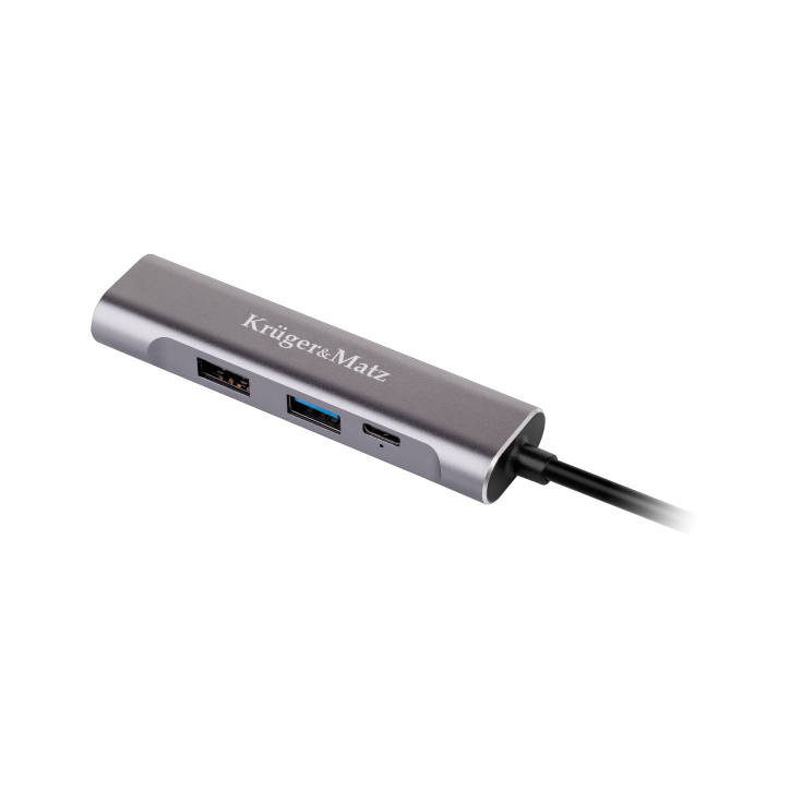 Adapter (HUB) USB typu C na HDMI/USB3.0/USB2.0/C port Adapter (HUB) USB typu C na HDMI/USB3.0/USB2.0/C port