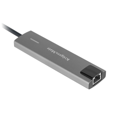 Adapter (HUB) USB typu C na HDMI/2x USB3.0/2x USB typu C/RJ45