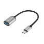 Adapter gniazdo USB 3.0 A - wtyk USB typu C OTG Kruger&Matz Basic Adapter gniazdo USB 3.0 A - wtyk USB typu C OTG Kruger&Matz Basic