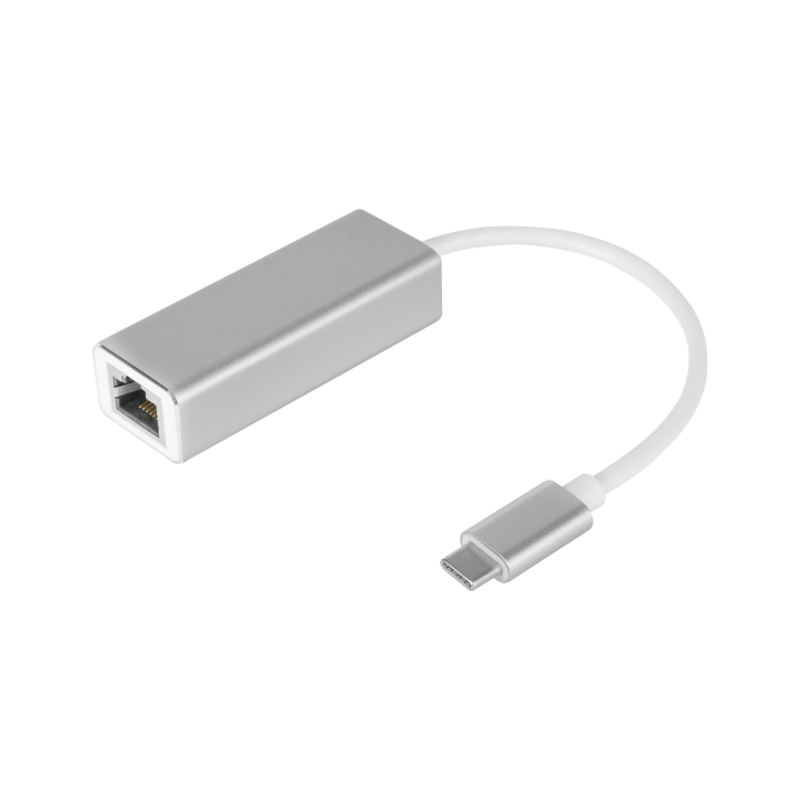 Adapter karta sieciowa USB typu C - RJ45 LAN gigabit 10/100/1000 Mb Kruger&Matz Adapter karta sieciowa USB typu C - RJ45 LAN gigabit 10/100/1000 Mb Kruger&Matz