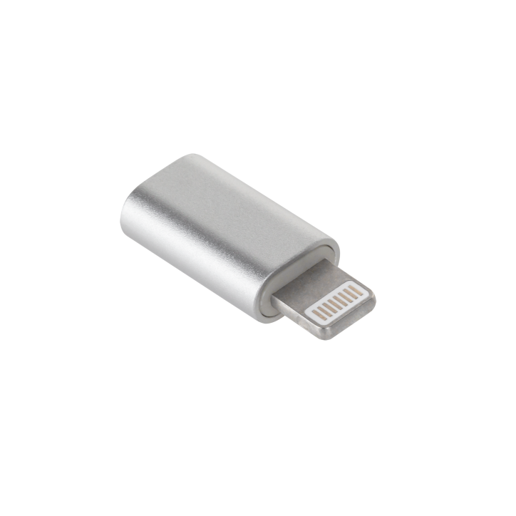 Adapter Przejściówka Micro USB - Apple Lightning M-Life biała Adapter Przejściówka Micro USB - Apple Lightning M-Life biała