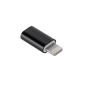 Adapter Przejściówka Micro USB - Apple Lightning M-Life czarna