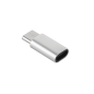 Adapter Przejściówka Micro USB - USB typu C M-Life srebrna Adapter Przejściówka Micro USB - USB typu C M-Life srebrna
