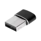 Adapter przejściówka USB - USB Typu C czarny Adapter przejściówka USB - USB Typu C czarny