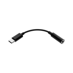 Adapter USB typu C - gniazdo Jack 3.5 stereo 15 cm REBEL