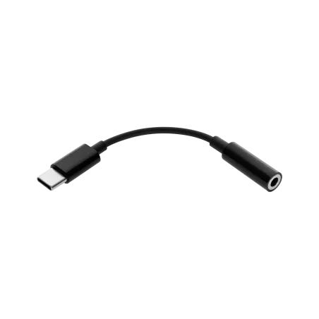 Adapter USB typu C - gniazdo Jack 3.5 stereo 15 cm REBEL