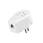 Adapter wtyku telefonicznego Belgijskiego - biały Adapter wtyku telefonicznego Belgijskiego - biały