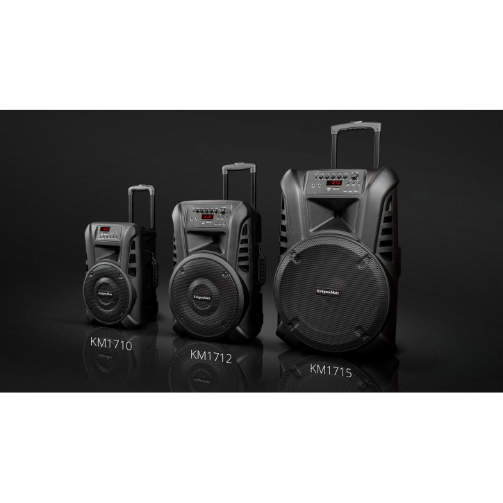 Aktywna kolumna głośnikowa (z 2 mikrofonami bezprzewodowymi UHF, SD, Bluetooth, FM, USB) 20 Watt Aktywna kolumna głośnikowa (z 2 mikrofonami bezprzewodowymi UHF, SD, Bluetooth, FM, USB) 20 Watt